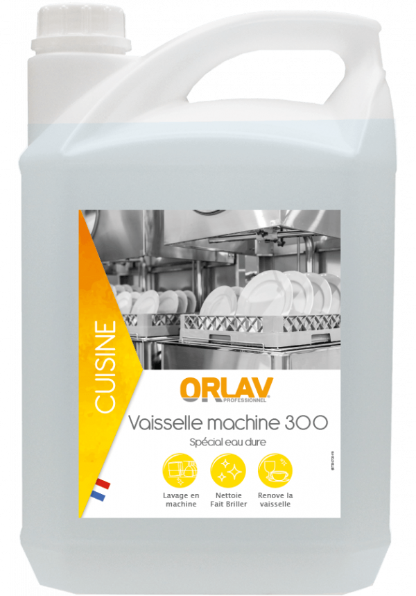 ORLAV 300 lessive liquide lave vaisselle eau dure 5L