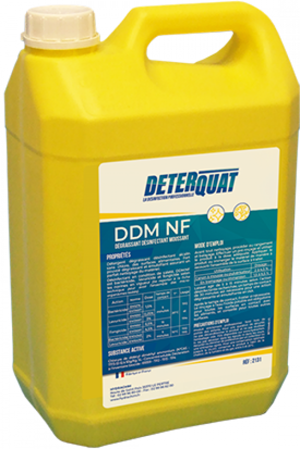 Deterquat DDM NF détergent dégraissant désinfectant 5L