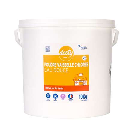 Poudre chlorée pour lave-vaisselle 10kg