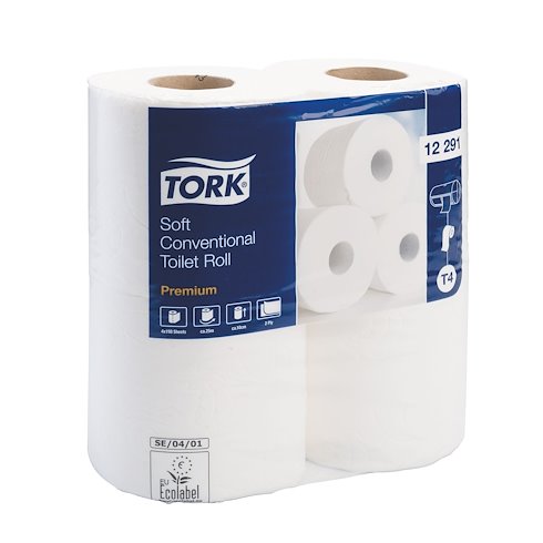 Papier toilette doux premium TORK T4 les 6