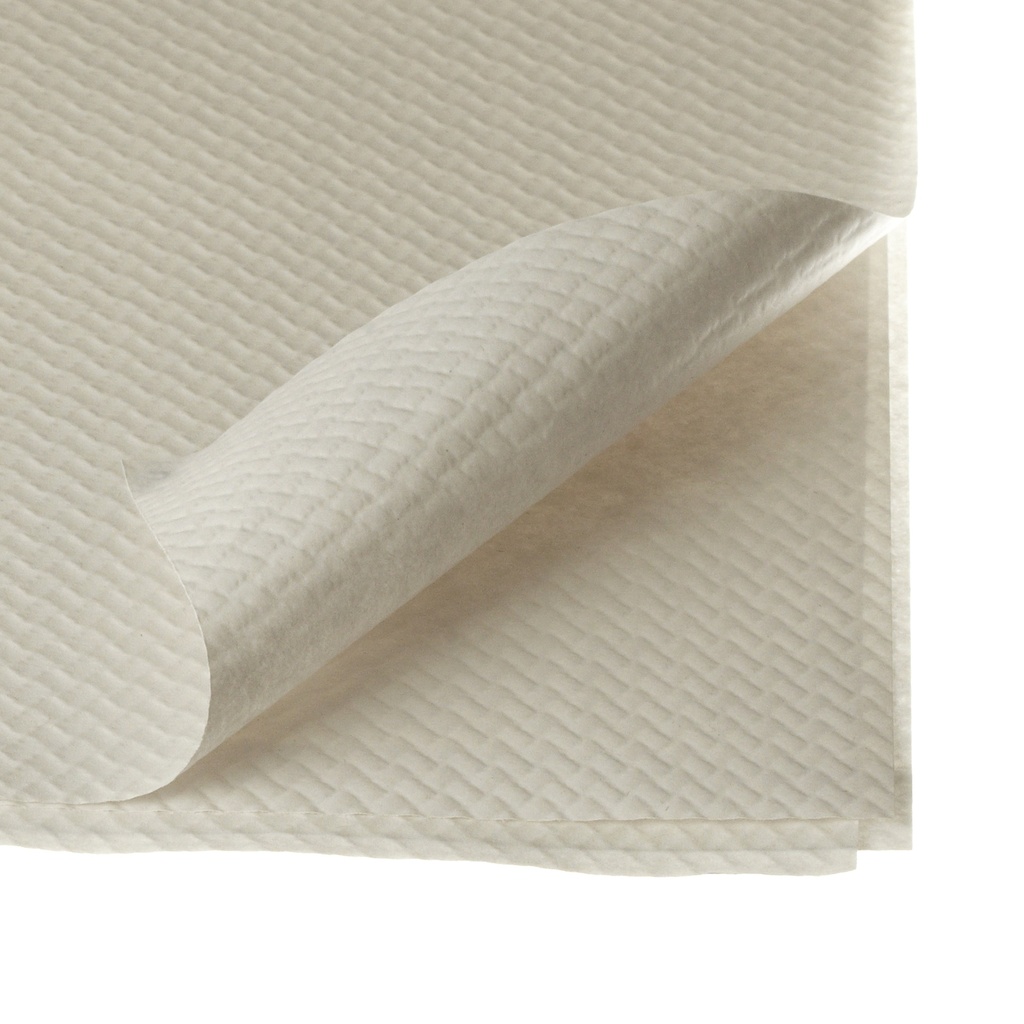 Nappes extra blanc gaufrées 60x60 les 400