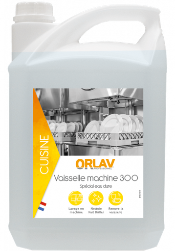 ORLAV 300 lessive liquide lave vaisselle eau dure 5L