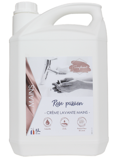 Crème mains rose 5L